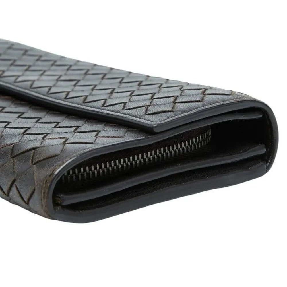 Bottega Veneta Intrecciato Long Wallet